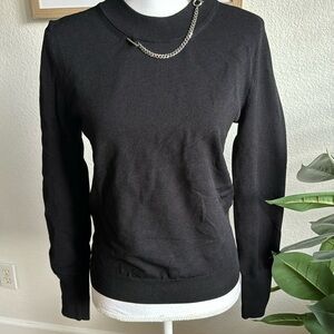 Louis Vuitton knit sweater size large black